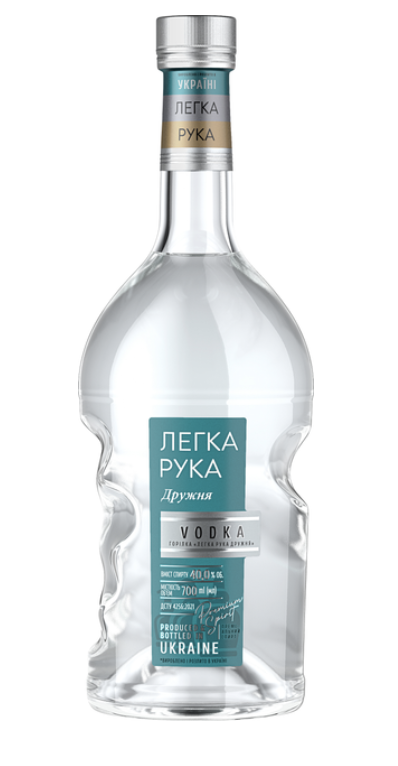 Горілка Легка Рука Дружня 40% 0.7 л